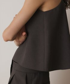 GRACE CONTINENTAL キャミ付レイヤードパンツ