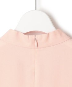 23区 L 【洗える】バックサテンアムンゼン ボウタイ付き ブラウス