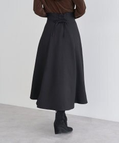 earth music&ecology バックレースアップスカート