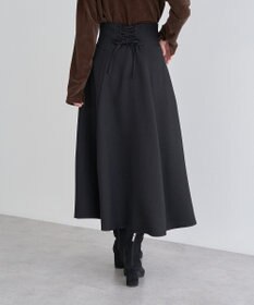 earth music&ecology バックレースアップスカート