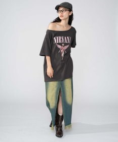 WEGO NIRVANA別注オフショルビッグT