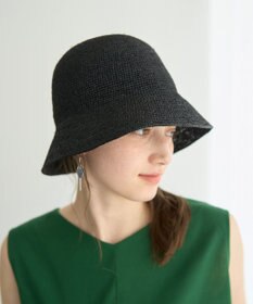 YECCA VECCA 【CONTROL FREAK】ラフィアバケットハット
