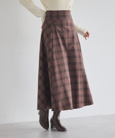 earth music&ecology バックレースアップスカート