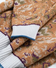 COQ FOREST MEMORY 花柄プルオーバーニット