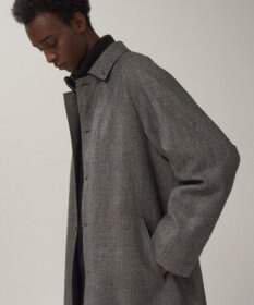 ATON LINEN WOOL TWILL | バルマカーンコート - UNISEX