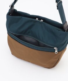 Y'SACCS ドローストリング コンビカラーショルダー