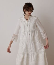 GRACE CONTINENTAL レースコンビワンピース