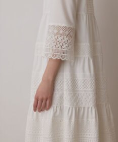 GRACE CONTINENTAL レースコンビワンピース