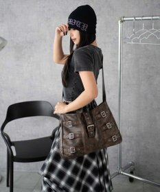 WEGO ベルトデザインBIGショルダー