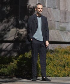 J.PRESS MEN J.PRESSアーカイヴパターン ダークチェックサッカー スラックス