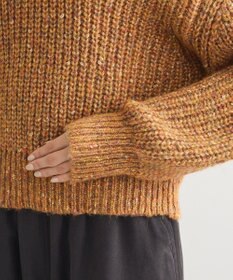 Green Parks ｍｉｘラメショートニットプルオーバー