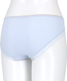 WACOAL ショーツ 【リボンブラ 胸もとフィットながもち】 BXB490とペア はきこみ丈あさめ やわらかく伸びる(バック) レディース PXB190 /ワコール