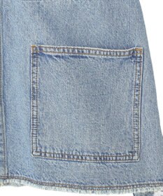 earth music&ecology 【綿100％】デニムノーカラーカバーオール