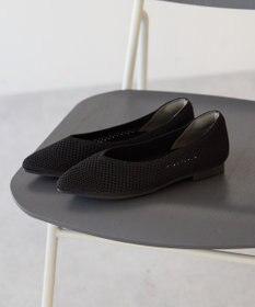 AMERICAN HOLIC 【整履き】メッシュニットフラットパンプス