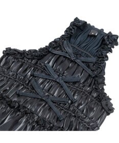 PET PARADISE cherircouture シャーリング キャミソール 《ブラック》 小型犬