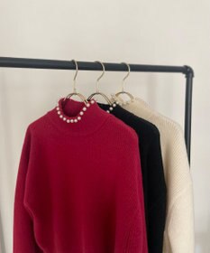 Feroux パール襟 ニット