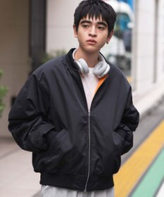 WEGO 【ユニセックス着用ITEM】2WAYフードパファーMA－1