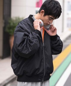 WEGO 【ユニセックス着用ITEM】2WAYフードパファーMA－1