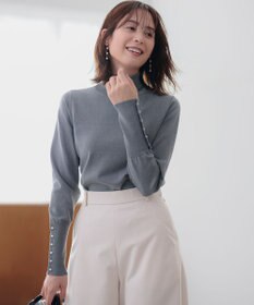 組曲 【WEB限定色あり】ELENA タートルネック ニット