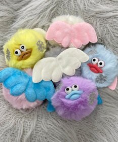 WEGO ゆきんこモンスターぬいぐるみキーホルダー