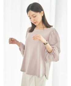 earth music&ecology マジョリカプリーツプルオーバー