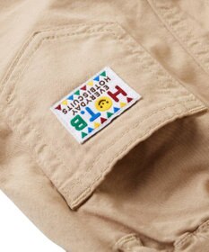 MIKI HOUSE HOT BISCUITS 【80-130cm】 ストレッチ素材 10分丈パンツ