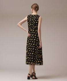 GRACE CONTINENTAL バイカラーレースワンピース