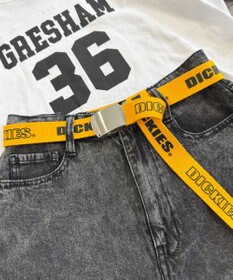 WEGO 【ユニセックス着用ITEM】Dickies　ロゴプリントベルト