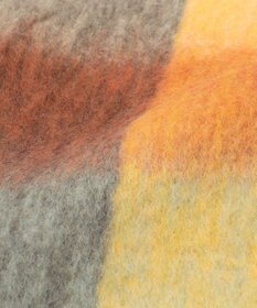 J.PRESS YORK STREET 【UNISEX】チェック シャギーストール/マフラー