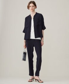 ICB 【洗える】ライトダブルクロス ドロストパンツ