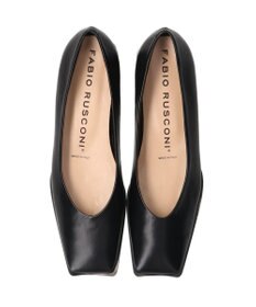 INTER-CHAUSSURES 【FABIO RUSCONI】スクエアトウVカットカッターシューズ