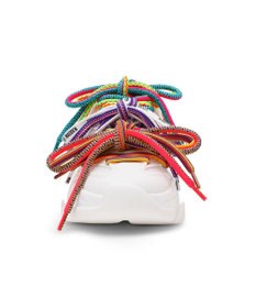 STEVE MADDEN PRYCE-SML マルチシューレースボリュームスニーカー