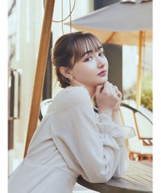 earth music&ecology シアードットドッキングワンピース