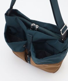 Y'SACCS ドローストリング コンビカラーショルダー