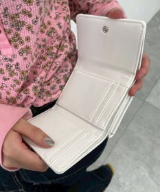 WEGO フラワーガマ口ウォレット