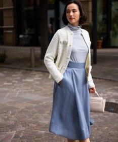 組曲 ラメシアーリブタートル カットソー