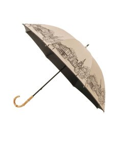 MOONBAT 【遮光100%】SOLFEGE MODE  晴雨兼用 長傘 日傘 街並プリント