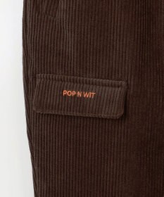 PW CIRCULUS 【WOMEN】コーデュロイ テーパードパンツ