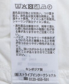 earth music&ecology 透かし花柄ブラウス