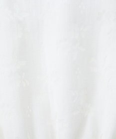 earth music&ecology 透かし花柄ブラウス