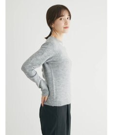 Green Parks ビジュー付きニットプルオーバー