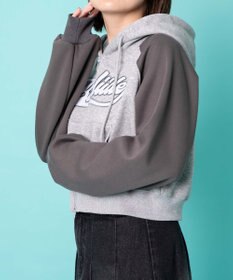 WEGO カレッジロゴラグランジップパーカー