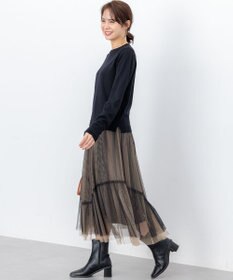 組曲 S ニューシックニットクルーネックプルオーバー