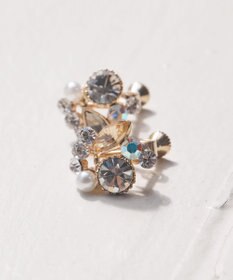 ANY SIS 【美人百花7月号掲載】ドロップストーン イヤリング