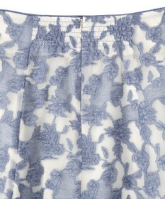 YECCA VECCA シアーレース柄マーメイドスカート