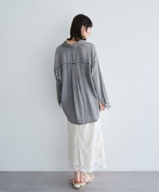 YECCA VECCA 【販売なし】バイオ加工ウ゛ィンテージデニムシャツ