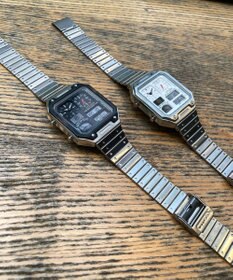 CITIZEN 【復刻デザイン】1982年の「サーモセンサー」を現代風にリバイバル 温度センサー搭載のコンビネーションウオッチ