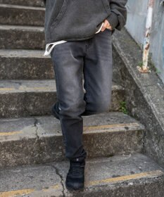 WEGO スリムフィットデニムパンツ