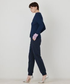 GRACE CONTINENTAL ロゴプリントスウェットパンツ