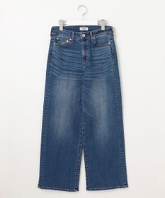 J.PRESS LADIES 【洗える】BASIC STRETCH DENIM ワイド ストレート デニム